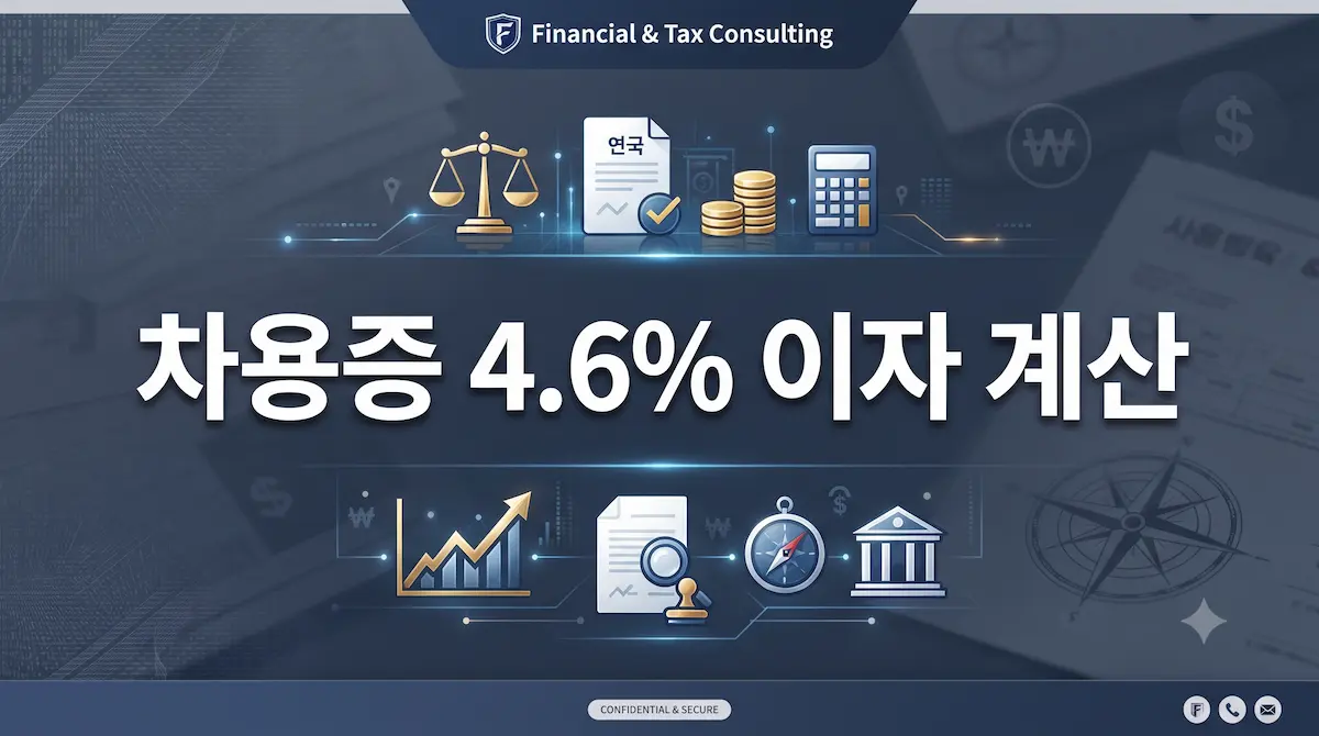 부모 자식 간 금전 차용 시 당좌대출이자율 4.6% 계산 방법과 매월 계좌 이체 적요 관리 요령 총정리 가이드